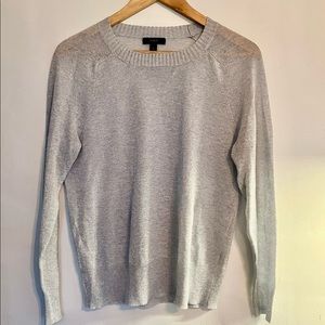 A JCrew sheer lightweight knit top